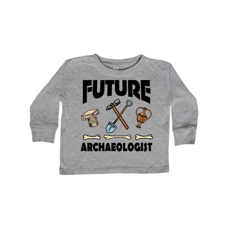 

Inktastic Historian Future Archaeologist Gift Toddler Boy or Toddler Girl Long Sleeve T-Shirt
