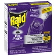 Raid Flea Bug Killer Plus Fogger, Room Treatment Flea Bomb Kills up to