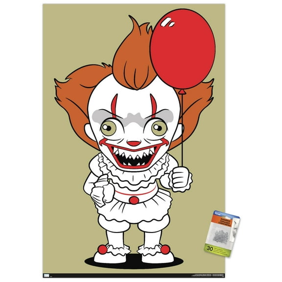 IT - Come Home Wall Poster with Pushpins, 22.375" x 34"