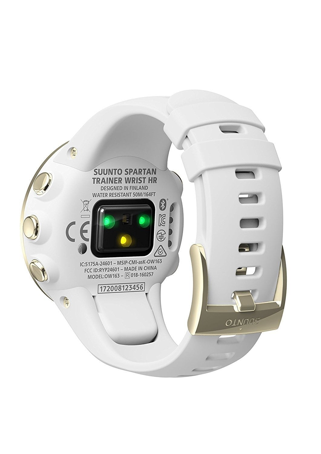 Suunto Spartan Trainer Wrist HR Steel Watch, White/Gold - Walmart.com