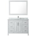 thumbnail image 3 of Wyndham Collection Wcv252548sunsm46 Daria 48" Free Standing Single Vanity Set - White /, 3 of 7