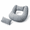 Soft Grey, variant on Soft Brown Lap Support Pillow for Reading, Working, Gaming and Crocheting