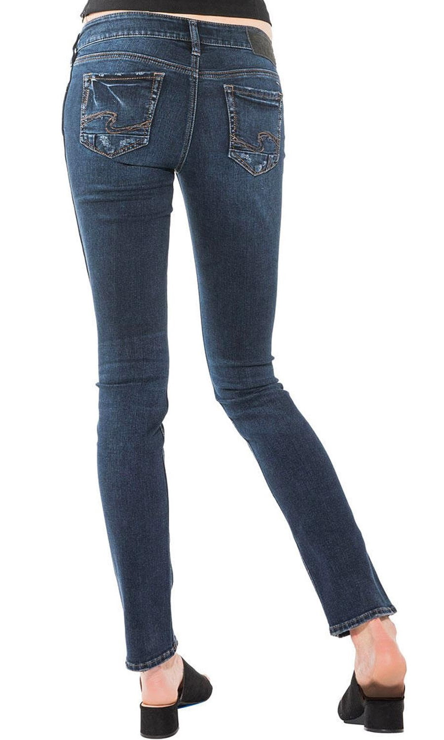 Silver Jeans Co. Womens Elyse Curvy Fit 