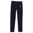 thumbnail image 1 of Pre-Owned Loro Piana Straight-Leg Trousers in Navy Blue Cotton, 1 of 2