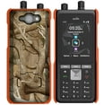 thumbnail image 2 of Case with Stand for Sonim XP5plus, Nakedcellphone [Hunter Camouflage] Slim Hard Phone Cover with Kickstand for Sonim XP5 Plus (XP5900) - Orange Camo, 2 of 7