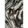 thumbnail image 2 of LaDole Rugs 3x10 ft Modern Earth Abstract Area Runner Rug | Contemporary Long Carpet For Hallway, Kitchen, Entry Way, Indoor Floor Décor | Grey Ivory, 2 of 5