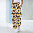 thumbnail image 2 of Pantalones Para Mujer Festival Moda Casual Deportes Slim Fit Cintura Alta Pantalones Sueltos de Pierna Ancha Odeerbi ODB130057, 2 of 5