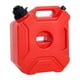 thumbnail image 3 of Tanque de combustible para automóvil, bidón de gasolina de 5 l/1,3 galones, para vehículos todo terreno, motocicletas y automóviles. Rojo, 3 of 9