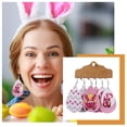 thumbnail image 2 of Easter Theme Rabbit Egg Carrot Set Leather Earrings Jewelry, 2 of 9