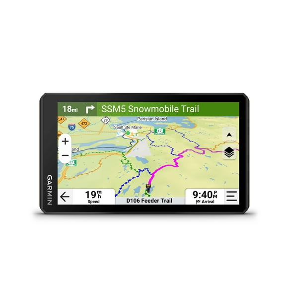Garmin Tread® 2, Powersport Navigator, 6" Glove-Friendly Display, Built for Extreme Weather, Preloaded Mapping, Snowmobile Trails for U.S. and Canada