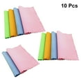 thumbnail image 3 of CNKOO 10Pcs Eyeglasses Cleaning Cloth Microfiber Cleaning Cloths for Eyeglasses Camera Lens Cell Phones (Assorted Color), 3 of 6