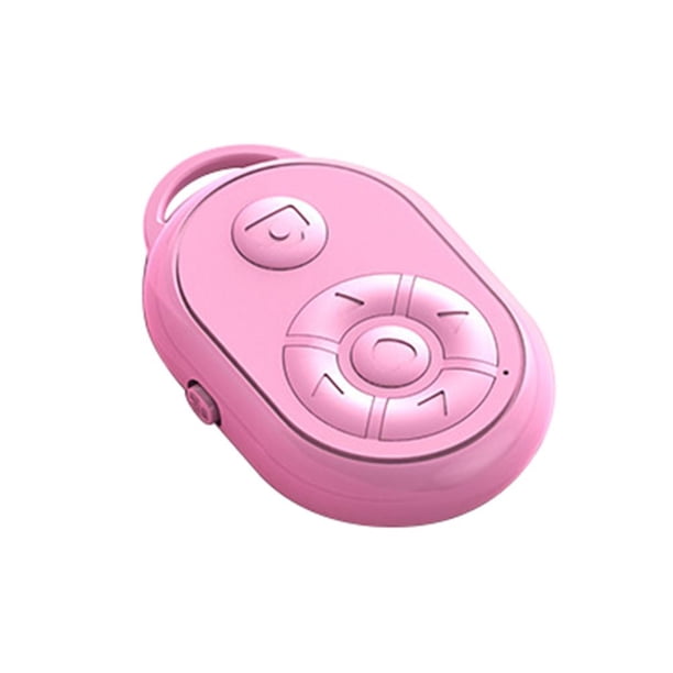 Página del teléfono que gira el obturador de la cámara Selfie Controller compatible con Bluetooth (rosa) Ehuebsd Para estrenar