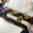 thumbnail image 3 of Boho Chic Sunflower Seatbelt Pillow - Soft Mastectomy Cushion for Car - Floral Design for Post Surgery Recovery - Pressure Relief for Breast & Heart, 3 of 7