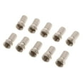 thumbnail image 3 of 4x 10 Uds Conector F Giratorio Tipo Tornillo RG6 para Cable Coaxial de TV Vía Satélite 4 piezas, 3 of 7
