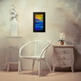 thumbnail image 4 of Tripp 11x18 Black Modern Framed Museum Art Print Titled - Sunset Waves I, 4 of 5