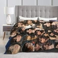 thumbnail image 5 of Jenna Actors Ortega Blanket Throw Blanket Soft Microfiber Blankets for Living Room Couch Sofa Bedroom 40"x30", 5 of 5
