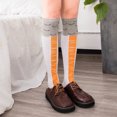 thumbnail image 4 of Calcetines largos de punto Cockers Cross Ribete JK Calcetines largos Happy Calcetines hasta la rodilla, 4 of 6