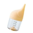 thumbnail image 3 of Biberón para cachorros y gatitos, accesorio con diseño anti-asfixia, versátil, fácil de limpiar, con marcas de volumen, comedero para animales . Amarillo 20ml, 3 of 8