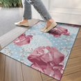 thumbnail image 4 of Pioneer Flower Floral Print Pattern Door Rugs,Washable Non Slip Door Mats Indoor,Decorative Door Mats,Entry Mat Indoor for Entrance,Bedroom,Kitchen,Bathroom,17"x30", 4 of 6