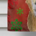 thumbnail image 4 of Carolines Treasures RDR3024CHF Flocons de Neige Rouge Chèvre Drapeau de Noël Toile Maison Taille, 4 of 4
