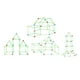 thumbnail image 1 of s de construcción fuerte para , fuerte, construcción de regalos, s de plástico para y niñas, tienda de juegos, bolas y palos de - Sin tienda sin carpa Sunnimix Bolas de construcción de fuertes para niños, 1 of 8