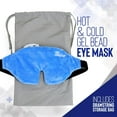 thumbnail image 2 of Thrive | Hot & Cold Eye Mask | Light Blue, 2 of 8
