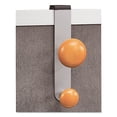 thumbnail image 2 of Over-The-Panel Double Adjustable Coat Hook, 2 of 3