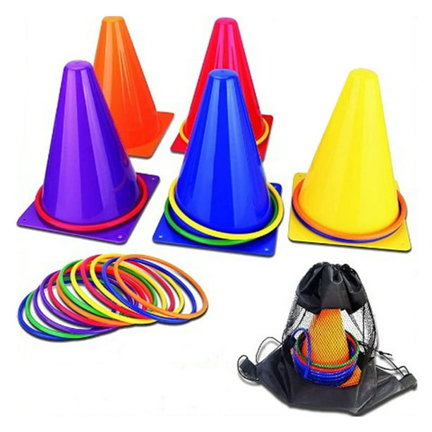 Juguetes deportivos al aire libre, juego de juegos de carnaval, juego combinado de juegos al aire libre de propileno, juego de juegos de carnaval de propileno, compacto y ligero