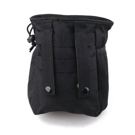 Model Military International Magazine - Tactical Magazine Utility Drop Dump Pouch Molle Military Gun Ammo Bag, Black