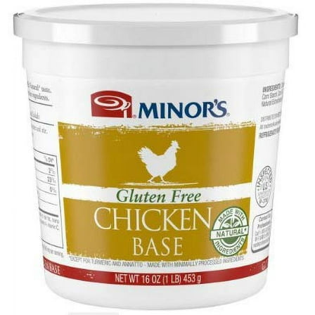 Nestle Minors Gluten Free Chicken Base made with Natural Ingredients 1 Pound -- 6 per case.