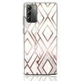 thumbnail image 4 of Samsung Galaxy Note 20 Ultra 5G Case, Rosebono Bling Glitter Sparkle Diamond Rhombus Marble Graphic Fashion Cute Colorful Skin Cover Shockproof Case for Samsung Galaxy Note 20 Ultra 5G Case, 4 of 5