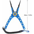 thumbnail image 2 of PinesC Multifunctional fishing pliers, blue 56, 2 of 5