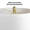 thumbnail image 5 of 23.6'' Chinoiserie Ceramic Table Lamp Blue and White Porcelain Lamp for Nightstand, 5 of 8