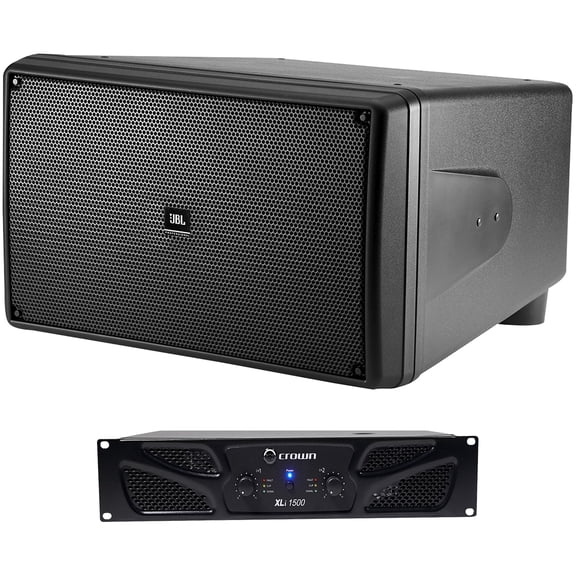 JBL Control SB2210 Dual 10" Indoor/Outdoor Subwoofer Crown Amp 4 Restaurant