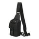 thumbnail image 2 of Mochila pequeña tipo mochila para el pecho para mujeres y hombres, ideal para montañismo, deportes y senderismo. Negro, 2 of 9