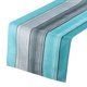 thumbnail image 1 of Mesa Camino 72" x 13", Retro Algod?n Lino Mesa Camino, Oscuro Azul y Gris Unique Bargains caminos de mesa, 1 of 6