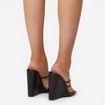 thumbnail image 5 of Peep Toe Slingback Sandales à Talons Hauts Chaussures de Plage d'Été, 5 of 5
