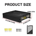 thumbnail image 3 of 2 Channel 12V AS-2050 Car Amplifer Class AB 2CH Powerful Amplifier Car Amplifier For Cars Subwoofer ,Bluetooth 5.0, 3 of 6