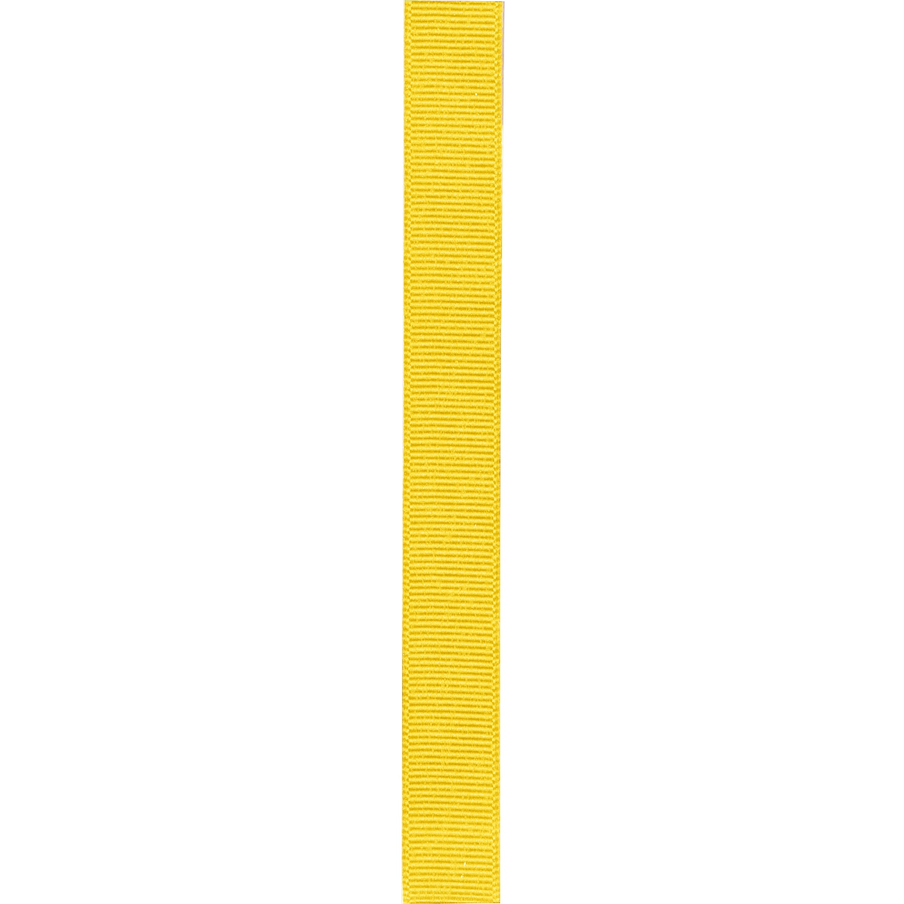 (3 pack) Offray Ribbon, Maize Yellow 3/8 inch Grosgrain Polyester Ribbon, 18 feet