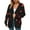 Black, variant on Wang6 Womens Lightweight Cardigan Sweaters Plus Size Fall Winter Long Sleeve Knits Trendy Open Front Loose Strawberry Knitted Outwear Coats Red XL