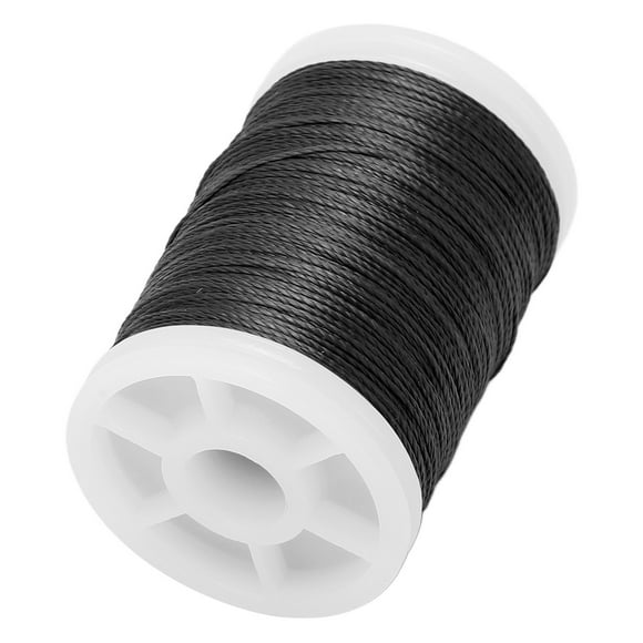 Archery Bow String Serving Thread, 0.4mm Dia Polyethylene Tying Peep Sight Nock Maintenance Accessories For Training Black