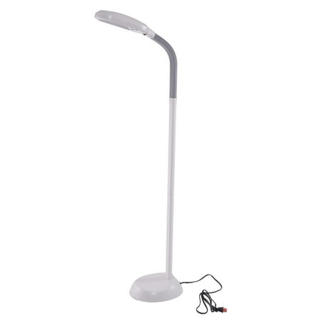 Costway White 5Ft Tall Deluxe Sunlight Floor Lamp Natural Reading Light Home Furniture - Walmart.com