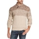 thumbnail image 1 of Suéter chal ombre resistente a la intemperie para hombre, beige, XXX-Large, 1 of 1