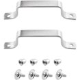 thumbnail image 1 of 2PCS Pressure Pan Handle Ear Removable Pot Handle Pot Handle Pot Wok Handle Steam Pot Handle Water Boiler Side Handle Stainless Steel Frying Pan Replacement, 1 of 5