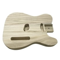 Electric Guitar Barrel, Polished Wood Type DIY Maple Guitar Body for TL Style Guitar, Perfect for Bass Players