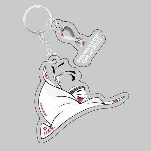 2022 World Cup Qatar Mascot Souvenir Keychain