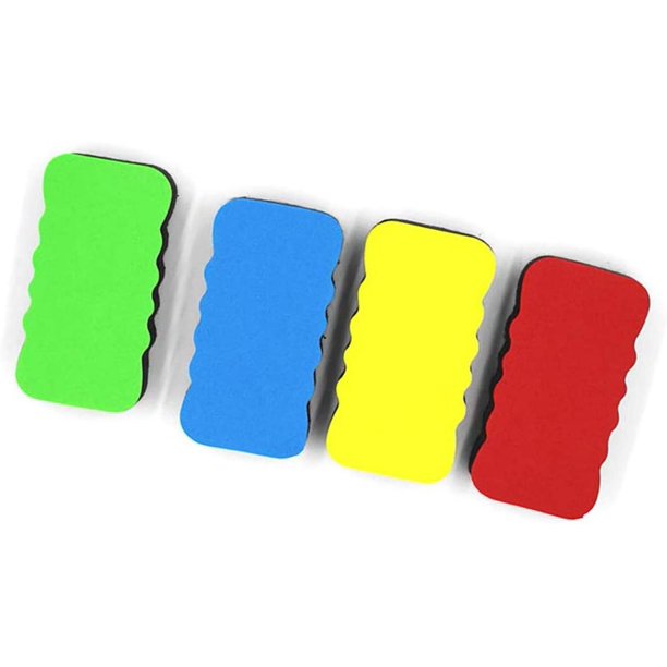 Eraser, 4Packs Colorful Whiteboard Chalkboard Dry Eraser