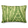 thumbnail image 2 of Creative Products Large Ikat Lime Green Pattern 14x20 Indoor / Outdoor Pillow, 2 of 3