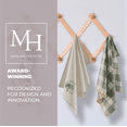 thumbnail image 3 of MyHome Country, Tea Towels, 2 Pack Set of Cotton Tea, Towels for Kitchen, Large Size Black and White Kitchen Towel, Dish Cloths and Hand Towels, Eco-Friendly, Quick Cleaning, Drying Plates, Toscana, 3 of 7