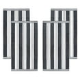 thumbnail image 3 of Superior Cotton Striped Oversized Beach Towel Set of 4, 34" x 64", Charcoal, 3 of 4